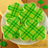 Clover Cookie Cutter Set - 4-Piece St. Patrick's Day Shamrock Metal Cookie Cutters, Irish Holiday Party Supplies,