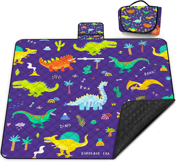 Extra Large Picnic Blanket Waterproof,80"x 80"Foldable Machine Washable Beach Blankets,Outdoor Blanket for