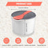 2L Microwave Rice Cooker, 2 Layer Vegetable Steamer with Strainer, Non-Stick Pasta Cooker, Dishwasher Safe