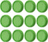 12 Pack Plastic Sprouting Lids for 86mm Wide Mouth Mason Jars, Sprouting Strainer Lid for Canning Jars
