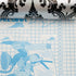 Yifely Retro Black Damask Furniture Paper Self-Adhesive Shelf Liner, Light Grey Table Decor Sticker