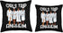Girls Trip 2024 Anaheim - For Black Melanin Women Spa Relax Throw Pillow, 16x16, Multicolor