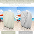 Uranshin 2PCS, 28" 13" 43" 210D Outdoor Folding Chair Covers Zero Gravity Chair Cover W x D x H, Waterproof Oxford