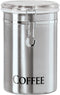 Oggi Stainless Steel Coffee Canister 62 fl oz - Airtight Clamp Lid,