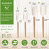Wooden Handle Spatula Set, 12" & 9" Rubber Spatula Silicone Spatulas for Baking Cooking and Mixing. by LorisArm