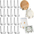 Mixweer 12 Pcs Book Stands for Display, Metal Photo Easel Stand, Book Holder, Plate Holder for Decorative Display