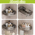 shengtianvdi 6 Shower Caddy Suction Cup, No Drilling Rustproof Bathroom Shower Shelf,Corner Shower Shelves