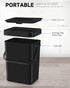 Countertop Compost Bin - 1.3 Gallons Small Trash Can with Lid for Kitchen Bathroom, Indoor Compost Bucket with Lid