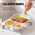MDZF SWEET HOME 3 in 1 Non-Stick Omelet Pan, Elevated Heat Resistant Handle, Ideal for Breakfast