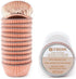 Gifbera Mini Rose Gold Foil Cupcake Liners, Metallic Baking Cups, 300-Count