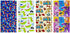 YIFONTIN 4 Pack Kids Beach Towel 100% Cotton Velour Terry Soft Absorbent