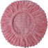 2 Pack Shukii Stool Covers - Soft Slipcover with Elastic Cushion for Bar Round Chair (Pink, Extra Large)