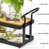 5 THYGIFTREE Plant Propagation Stations with Metal Stand, Tabletop Plant Terrarium for Propagating Hydroponic, Retro