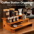JinDoWin 3 (1, Cabinet Spice Organizer, Spice Organization for Cabinet, Tier Spice Rack Organizer for Cabinet