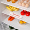 Cooyes Refrigerator Liners, 12" x 24" Super Absorbent Washable Shelf Liner for Kitchen Cabinets, 6 Pack Gray Slate