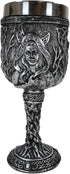 Ebros Celestial Celtic Triple Goddess Maiden Mother Crone Wine Goblet Chalice Figurine - Wiccan Decor