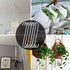 6 Pack 10 inch White Steel Heavy-Duty S Hooks for Kitchen, Bathroom, Garage, Outdoor Utility Hangers