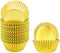 qiqee Gold Foil Cupcake Liners, 300 Count - Thick & Sturdy Baking Cups, Oil Resistant Muffin Liners, Standard Size
