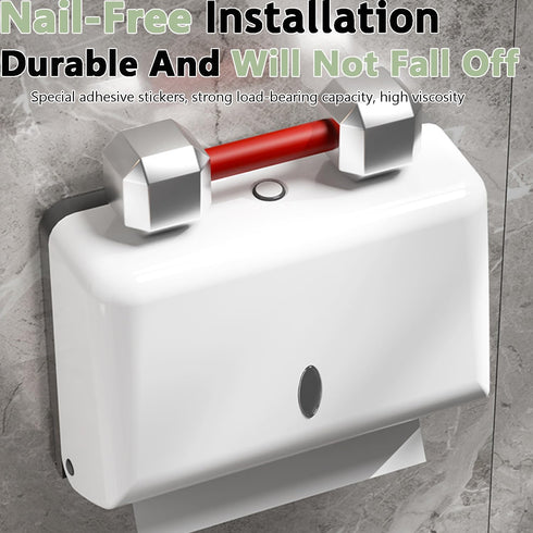 AIFUSI Commercial Paper Towel Dispensers, Wall Mount Toilet Tissue Dispensers Paper Towel Holder C-Fold/Multifold Paper