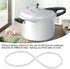 Silicone Sealing O-, 5PCS Efficient Sealing Flexible Durable Pressure Cooker for Pressure Cooker for Pressure Cooker Lid(18cm) by LZKW