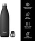 S'well Onyx Stainless Steel Water Bottle, 25oz - Triple Layered Vacuum Insulated - Keeps Drinks Cold for 48 Hours