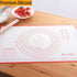 Silicone Baking Mat, Non Stick Rolling Dough with Measurements for Pie Pizza Cookies