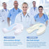 HOMCA Side Sleeper Pillows for Adults, Memory Foam U Shaped Pillows for Neck Pain Relief, Cervical Neck Pillow for Side