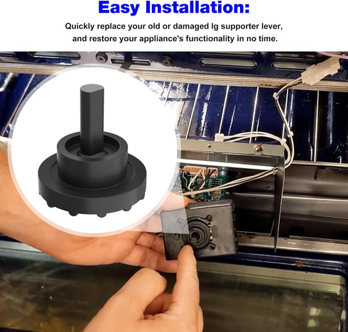 Appliance Knobs Supporter Lever Replacement, LG MJH64334701 Stove Parts, Control Lever Knob - 2 Pack