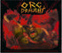 4 Soda Bottle Labels for Fantasy Themed Party - 7" x 6" Sticker Set with Orc, Dwarf, Elf, and Dragon