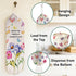 2PCS Butterfly Plastic Bag Holder for Kitchen Essentials, Reusable Hanging Grocery Bag Organizer, Washable Large