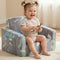 SUFUS Baby Toddler Couch Chair Kids Foldable 2-in-1 Toddler Fold Out Couch Sofa