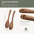 Muso Wood Acacia Salad Servers, 10-inch Set of 2 (Acacia Salad Servers)