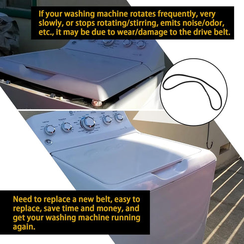 GE Washer Washing Machine Drive Belt WH01X24697, New Replacement Part