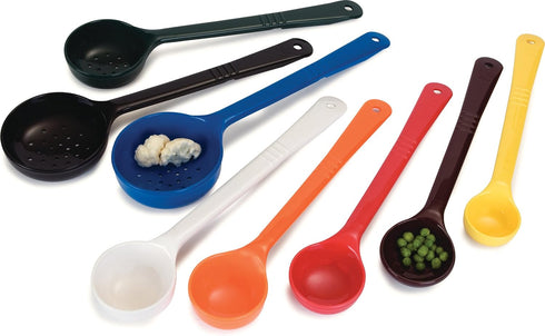 Carlisle FoodService Products Measure Miser Solid Measuring Spoon, 3 Ounces, White, 1 Count