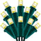 200 Count Warm White Wide Angle LED Christmas Lights, 66 ft Green Wire, UL Certified Holiday String Light Set