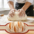 gonsir 2Pcs Set 2PCS Silicone Bread Sling, Oval Silicone Baking Sling with Longer Handles, Non-Stick & Easy Clean Dutch