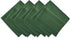 Newbridge Satin Stripe No-Iron Tablecloth, Soil Resistant Fabric with Set of 4 Napkins, Hunter Green