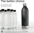 43 oz 3 Stainless Steel Carbonating Bottle | Compatible with Aarke Carbonator (Not Pro) and SMEG Soda Makers | No