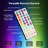 66FT 200 24 (66FT 7mm) Rope Lights for Outside, LED Color Changing Rope Lights with Plug & Remote Colors RGB Twinkle