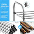 Botion 3 Closet, Frame(3 Tier Expandable Shoe Rack for Stainless Steel Shoe Shelf, Strong Weight Capacity Shoes