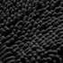 Non-Slip Bath Rug - Extra Soft Microfiber Bedroom Shag Carpet with Anti-Slip Backing, Machine Washable (Black)