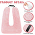 2 Hoteam Pcs Travel Pillow Car Sleeping Kid Neck U Shaped for The Back Seat Adults Children Head and Body Support Long