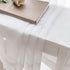 Aquazolax Elegant Solid Sheer Patio Door Curtain Panel, 54"x72" Voile Drapery, 1 Piece, Pure White for French Door