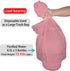 Pink Plastic Tablecloths 2 Pack - Disposable 84 Inch Circle Table Covers for BBQ, Birthday, Wedding, 6 ft Round Use