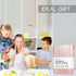 JUBTIC Blank Recipe Book to Write in Your Own Recipes, Personal Cook Book with 2 Colorful Stickers, Hardcover Notebook