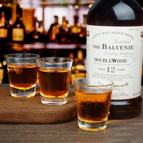 BCnmviku Clear Shot Glasses Sets with Heavy Base, 1.5 oz (10 Pack)