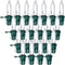 Mudder 60 Count Christmas Tree Replacement Light Bulbs 2.5v 0.425 Watt Replacement