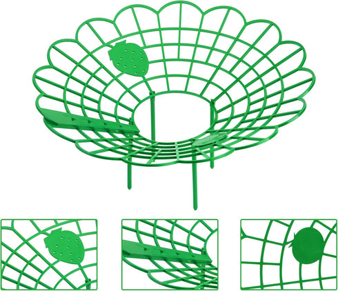 Iceyyyy 15 Pack 4 Rot(15 Pack) Strawberry Plant Stand Supports-Strawberry Plant Support Stand Rack with Support