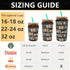 YR 3 Pack Reusable Neoprene Insulator Sleeve for Iced Coffee Cups, Coffee Coolies sleeves for Iced & Hot Drinks, Cold