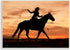 Stupell Industries Cowgirl Sunset Silhouette Landscape Wall Plaque - Designed by J.C. Leacock, 15 x 10